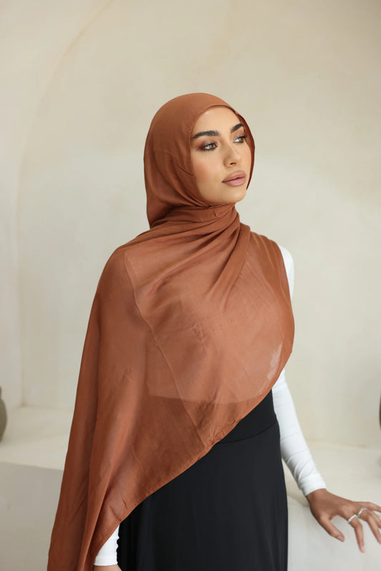 TERRACOTTA MODAL HIJAB